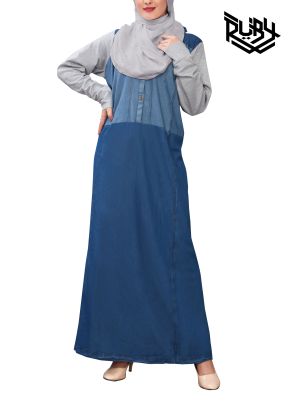 Denim Abaya 