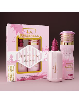 Eftina La Bombshell Eau De Parfum 100ml + Free 200ml Perfumed Spray