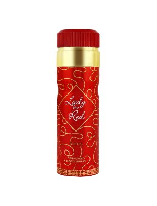 RiiFFS Lady In Red Premium Imported Deodorant, Fresh & Soothing Fragrance, Long Lasting Body Spray For Women, Made in UAE, 200ml