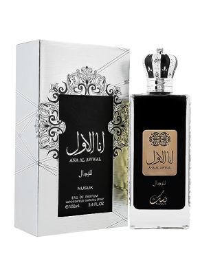 Nusuk Ana Al Awwal Eau De Parfum 100 ML (3.4. F.L. O.Z.), Unisex Perfume, Made In U.A.E.