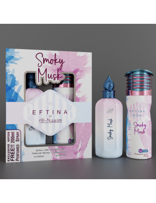 Eftina Smoky Musk Eau De Parfum 100ml + Free 200ml Perfumed Spray