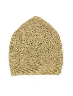 Turkey Sufi Knitting Cap Beige